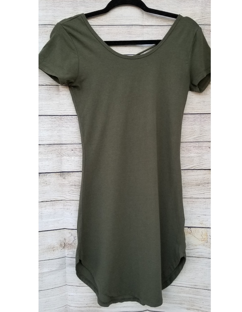 Heart & Hips Olive Green Dress